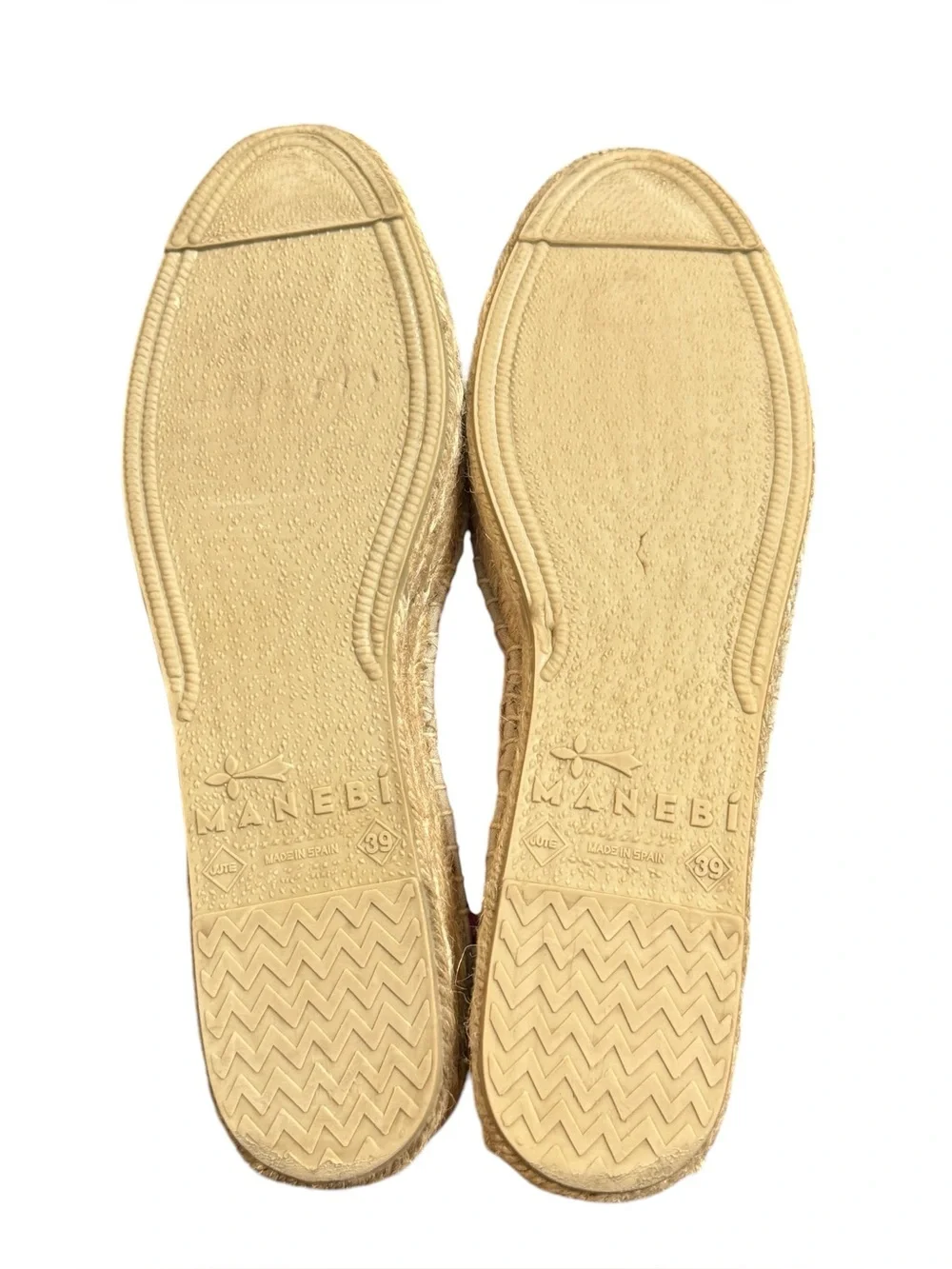 Manebí Multicolor Tweed Platform Espadrille Slip-On Shoes EU 39 US 8.5